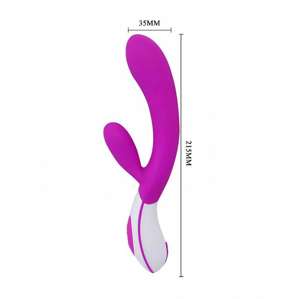 Pretty Love Colby Vibrador com Plug Lateral e 12 Modos de Vibração Sexy Import
