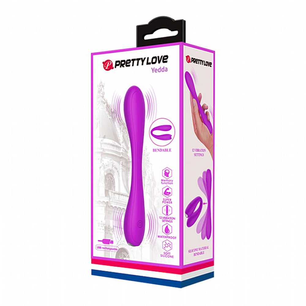 Pretty Love Yedda Massageador com 12 Modos de Vibração Sexy Import