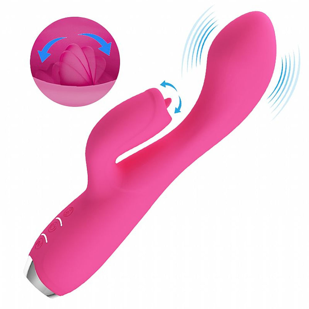 Pretty Love Gloria Vibrador e Língua Estimuladora Sexy Import