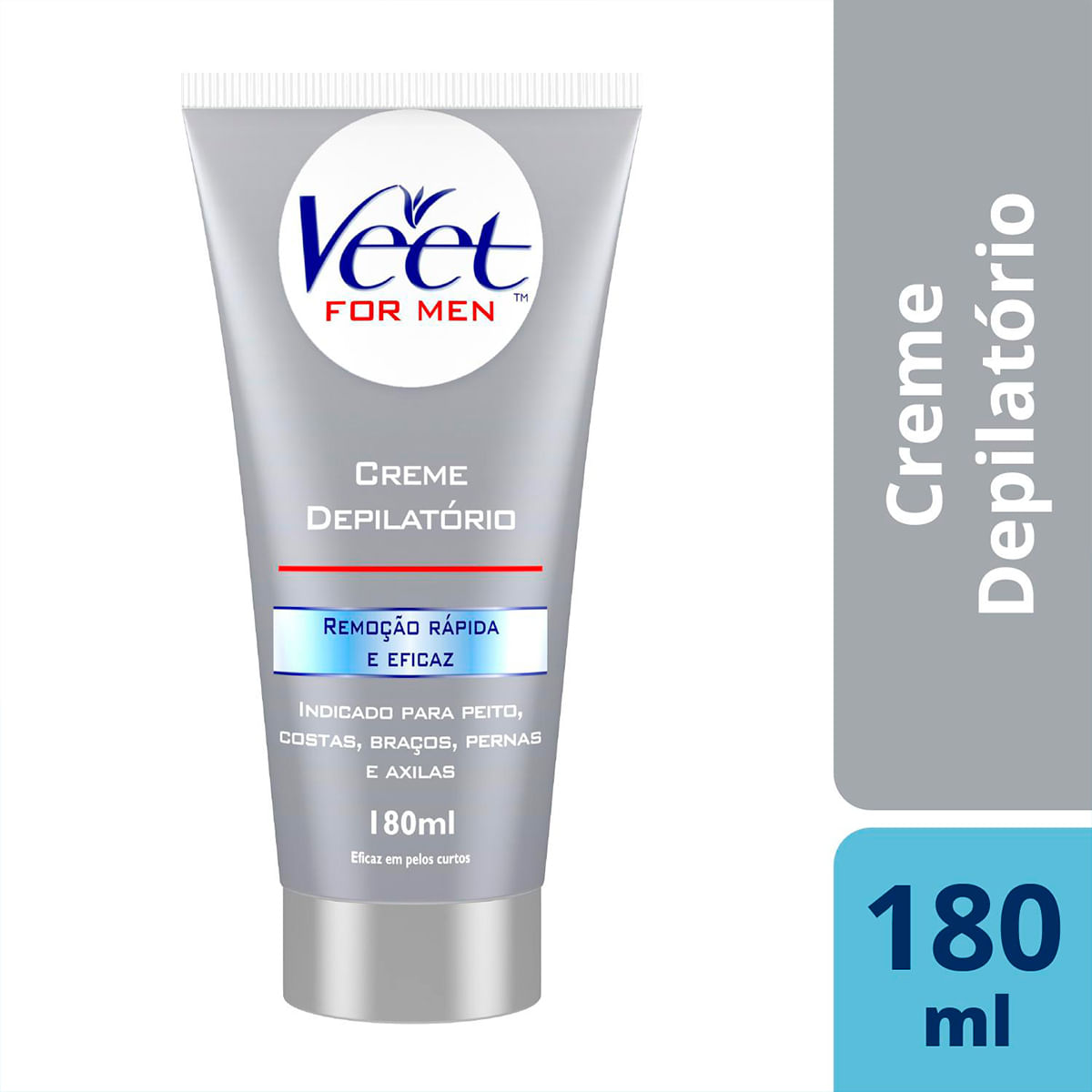Creme Depilatório For Men 180ml Veet