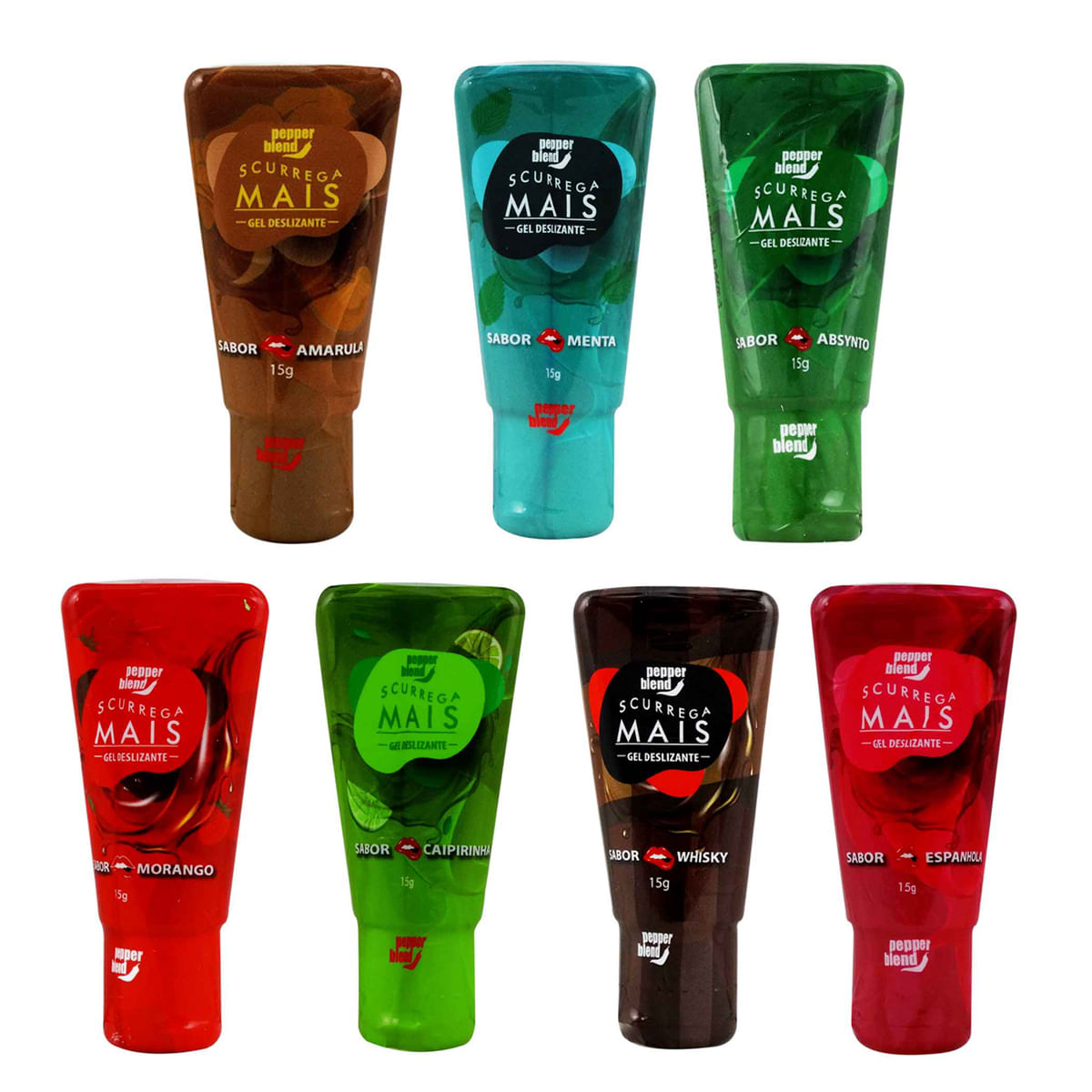 Gel Comestível Scurrega Mais 15g Pepper Blend