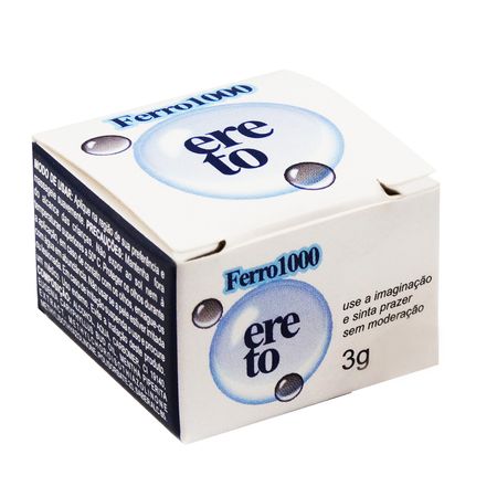 Ferro1000 Ereto Pomada Excitante 3g Secret Love