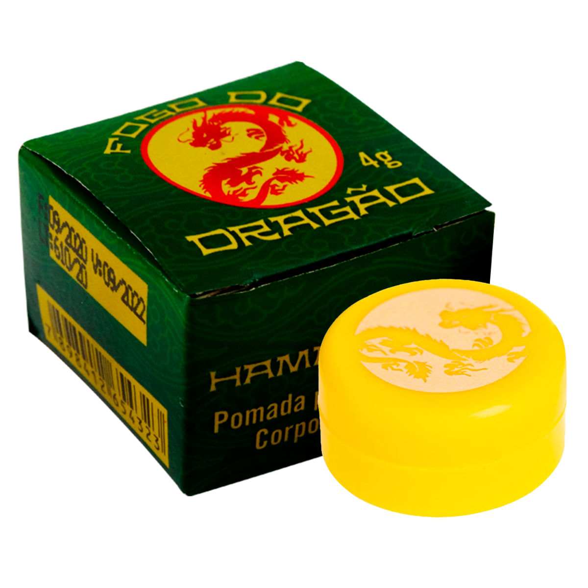 Fogo do Dragão Hamamélis Pomada para Massagem Corporal Oriental 4 g Sofisticatto Fogo do Dragão Hamamélis Pomada para Massagem Corporal Oriental 4 g Sofisticatto