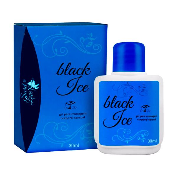 Black Ice Gel para Massagem Corporal Sensual 30ml Secret Love