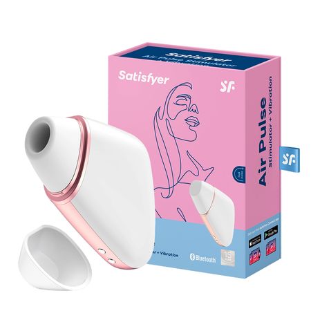 Satisfyer Love Triangle Air Pulse Estimulador Clitoriano com 11 Modos de Pulsação