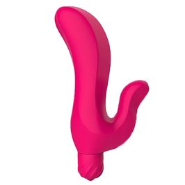 Vibrador G-Spot com Estimulador de Clitóris Toque Aveludado Ultra Potente Sexy Import