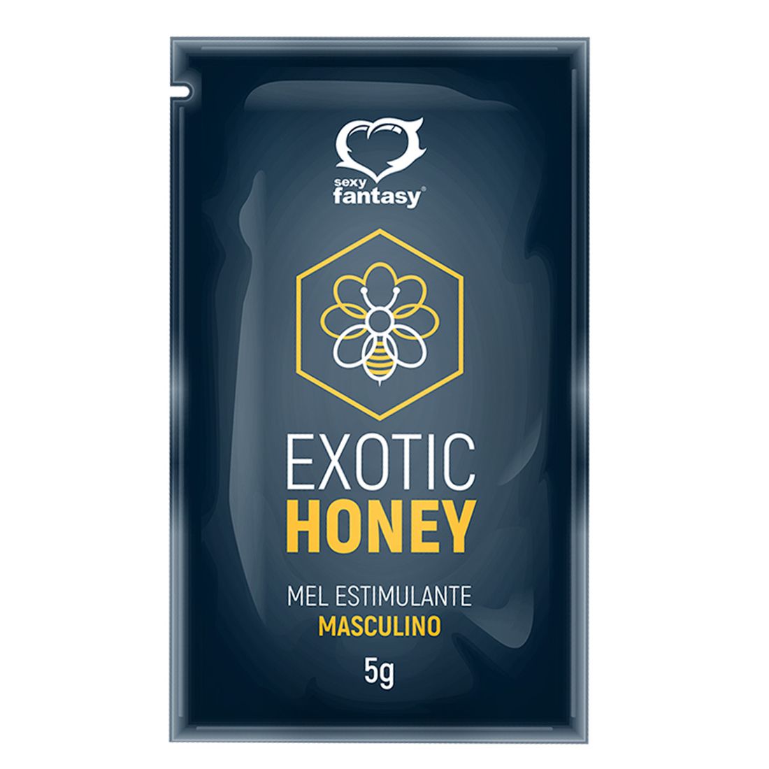 Exotic Honey Gel Estimulante Masculino Sachê 5g Sexy Fantasy