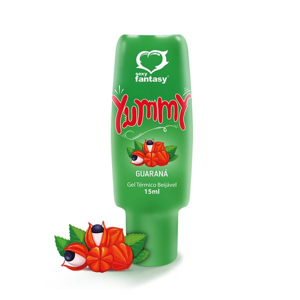 Gel Térmico Beijável Yummy 15ml Sexy Fantasy Yummy Gel Térmico Beijável Sexy Fantasy