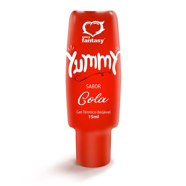 Gel Térmico Beijável Yummy 15ml Sexy Fantasy Yummy Gel Térmico Beijável Sexy Fantasy