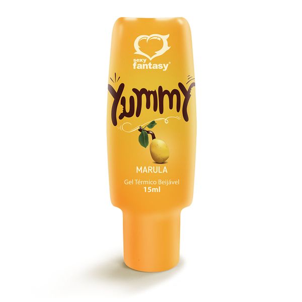 Gel Térmico Beijável Yummy 15ml Sexy Fantasy Yummy Gel Térmico Beijável Sexy Fantasy