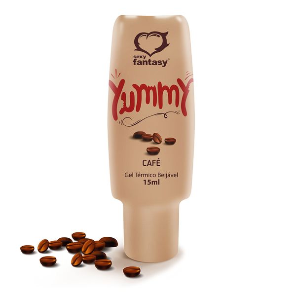 Gel Térmico Beijável Yummy 15ml Sexy Fantasy Yummy Gel Térmico Beijável Sexy Fantasy