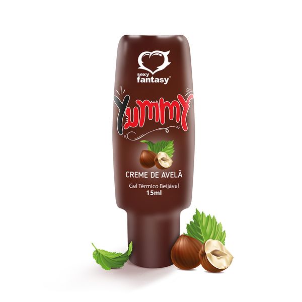 Gel Térmico Beijável Yummy 15ml Sexy Fantasy Yummy Gel Térmico Beijável Sexy Fantasy