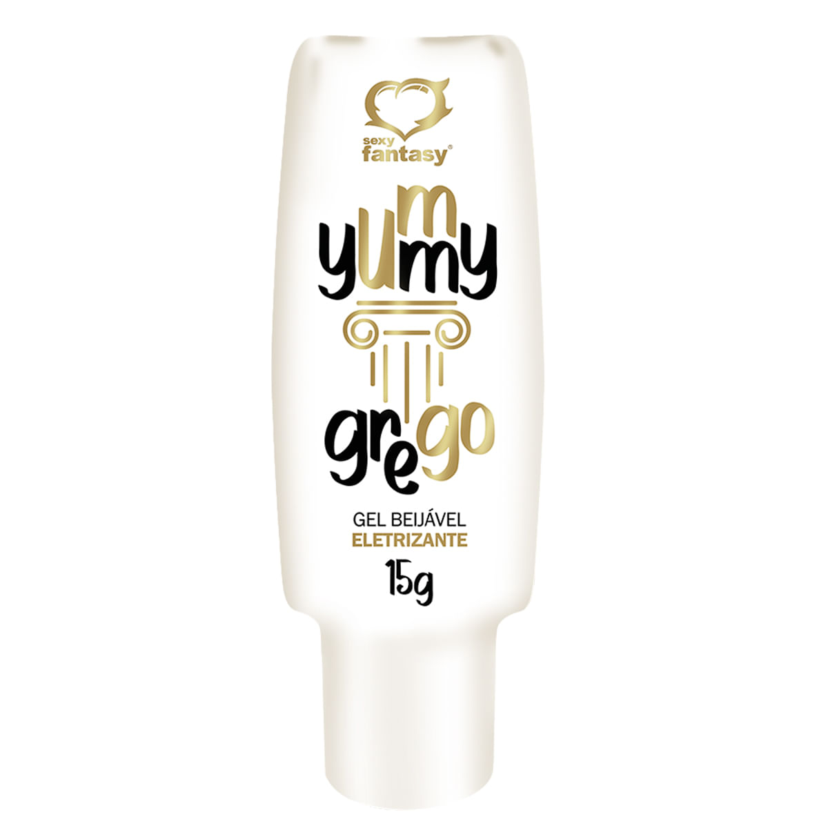 Yummy Grego Gel Beijável Eletrizante 15g Sexy Fantasy Yummy Grego Gel Beijável Eletrizante 15g Sexy Fantasy