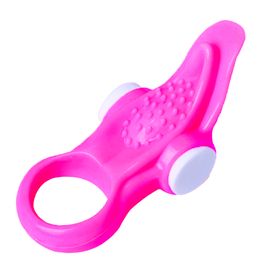 Anel Peniano com Vibrador e Detalhe Estrelado Vip Mix