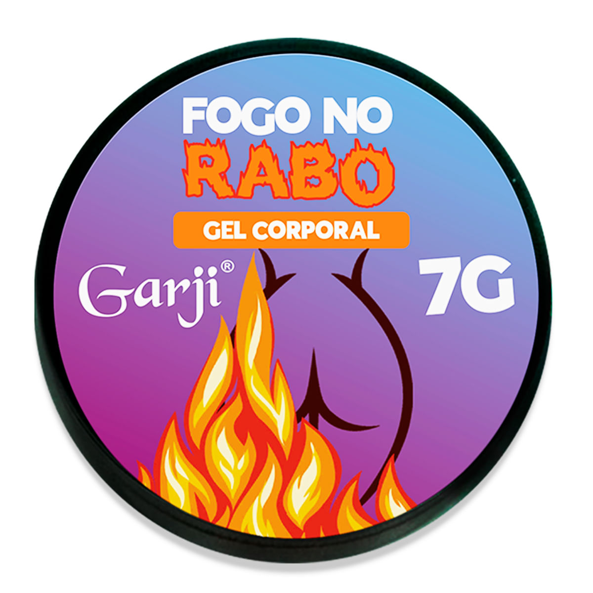Fogo no Rabo Gel Excitante Anal 7g Garji Fogo no Rabo Gel Excitante Anal 7g Garji