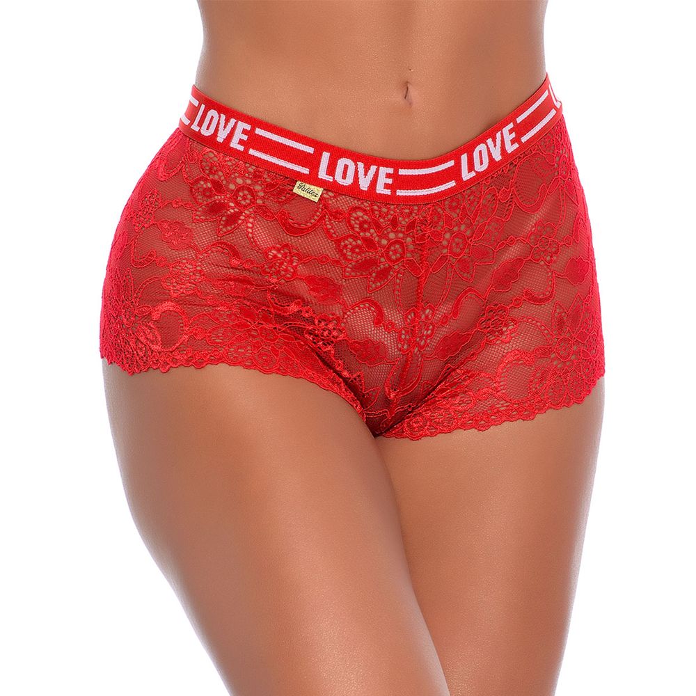 Calcinhas Tanga calesson em renda floral patitex