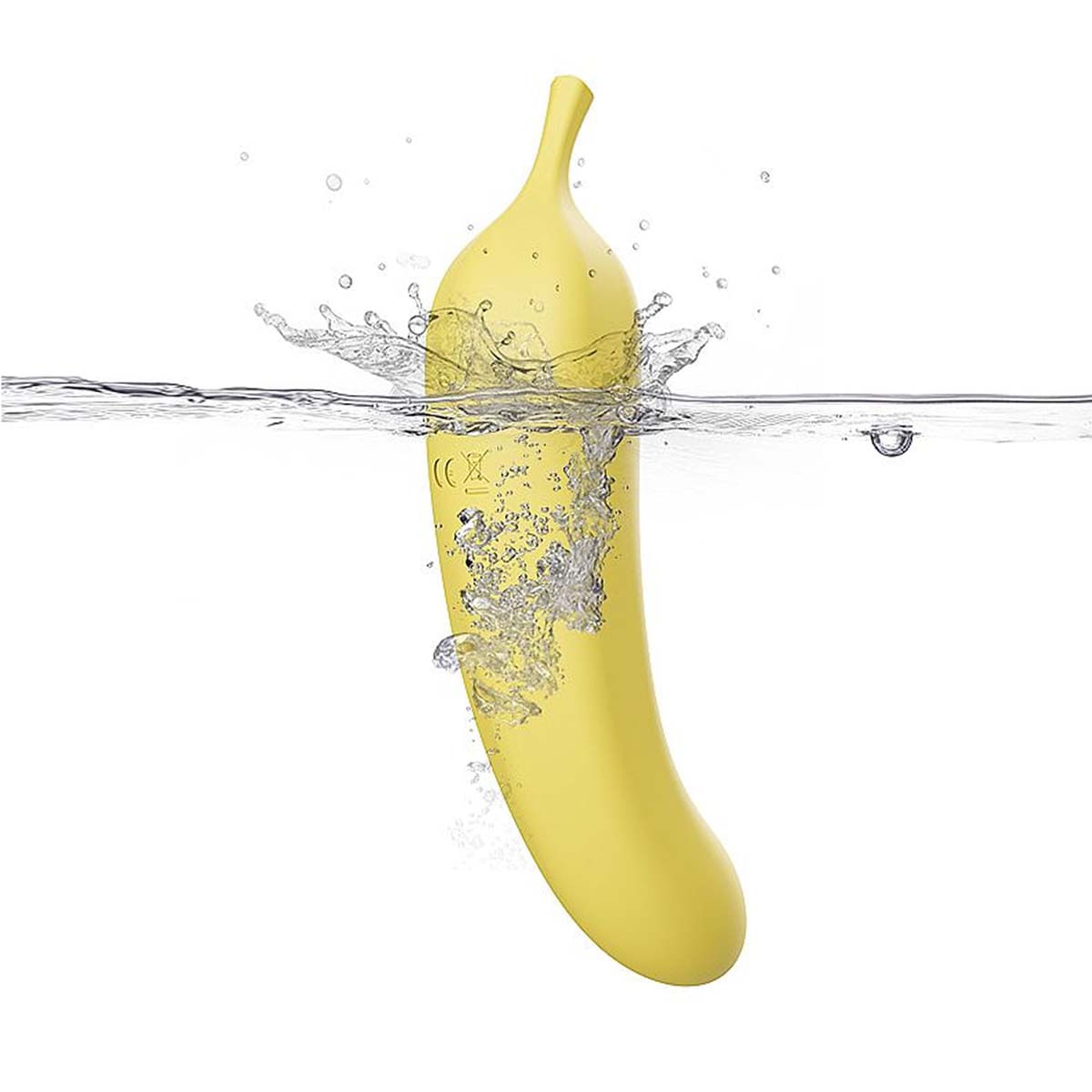 Dibe Abby Vibrador Banana Ponto G com Função de Pulsação e 7 Modos de Vibração Sexy Import