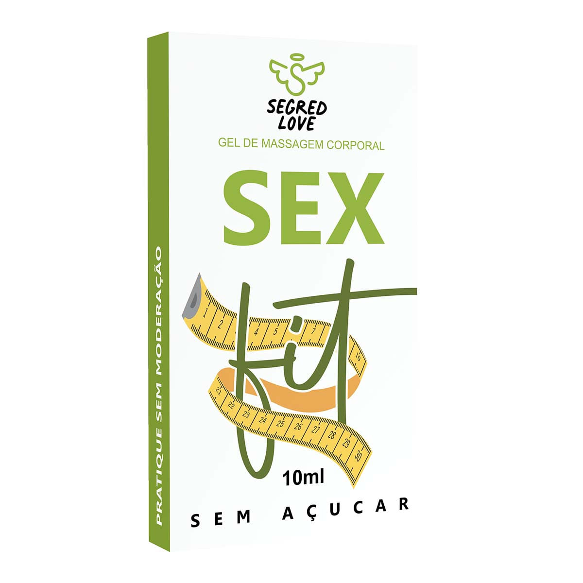 Sex Fit  Gel Lubrificante Esquenta e Esfria em Sachê 10ml Secret Love