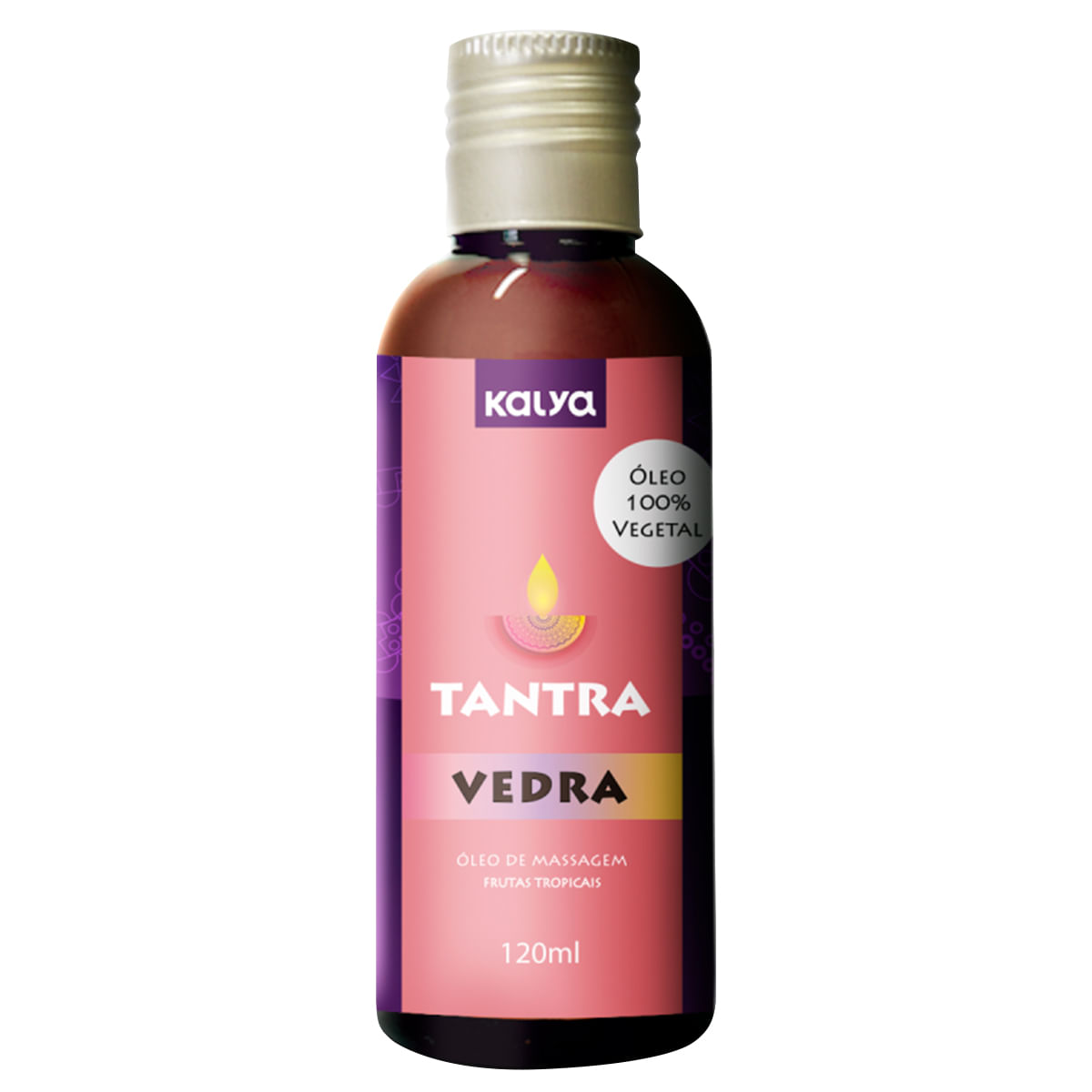 Tantra Vedra Óleo Vegetal para Massagem Tântrica 120ml Kalya Tantra Vedra Óleo Vegetal para Massagem Tântrica 120ml Kalya