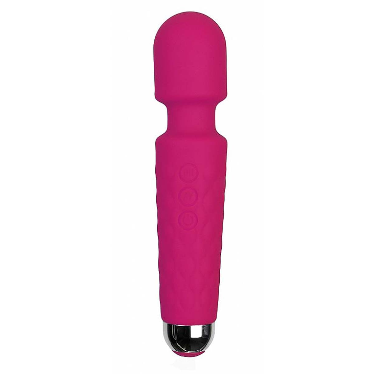 Massageador Varinha em Silicone com 20 Modos de Vibração Sexy Import
