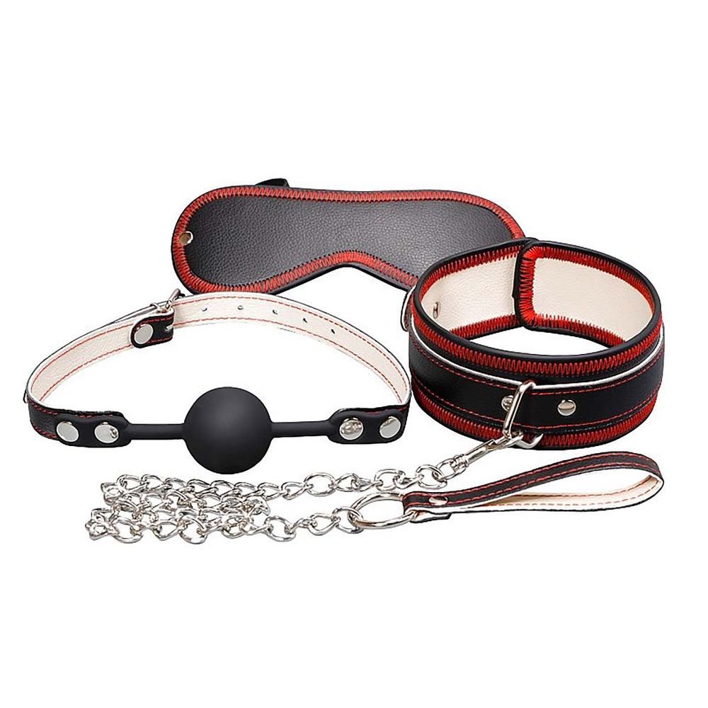 Fetiche e Sado Kit Sadomasoquista com 4 Peças Sexy Import em 10X Sem ...
