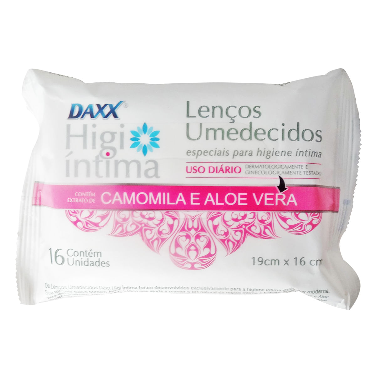 Higi Íntima Lenços Umedecidos com 16 unidades Daxx