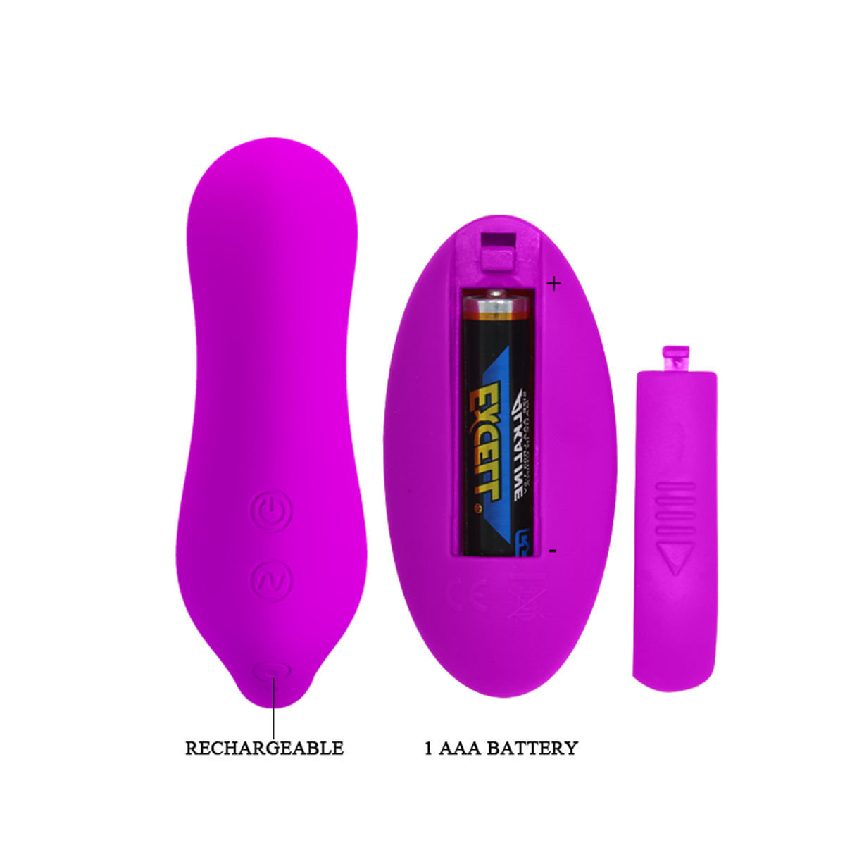 Pretty Love Tyler Vibrador com Estimulador para Casais com 12 Modos de Vibração Sexy Import