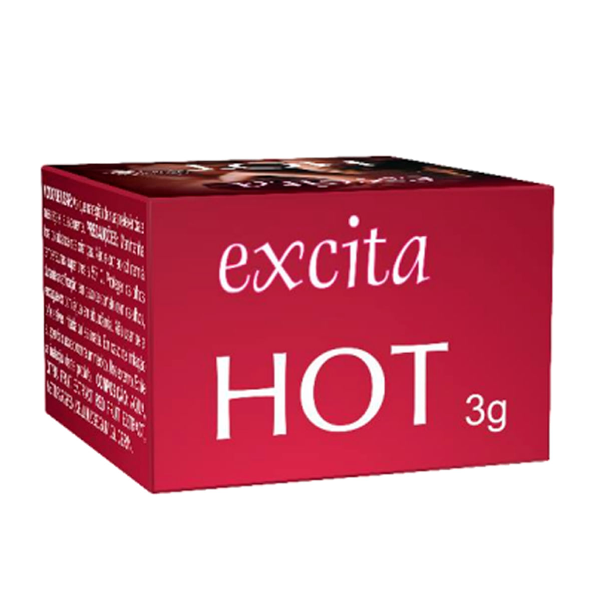 Excita Gel Hot Pomada para Massagem 3g Secret Love