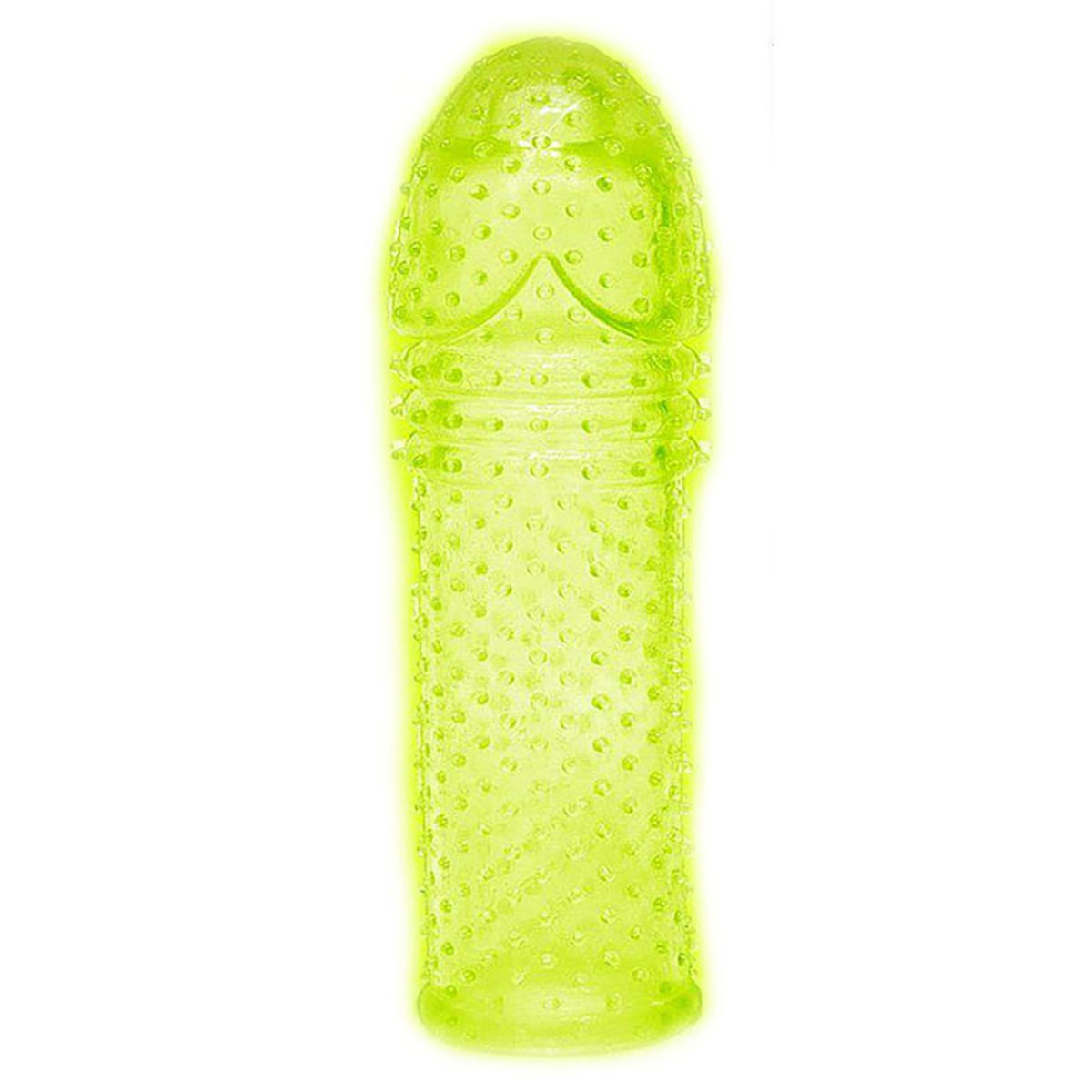 Extender Capa Peniana Fosforescente 15cm Soulsex Extender Capa Peniana Fosforescente 15cm Soulsex