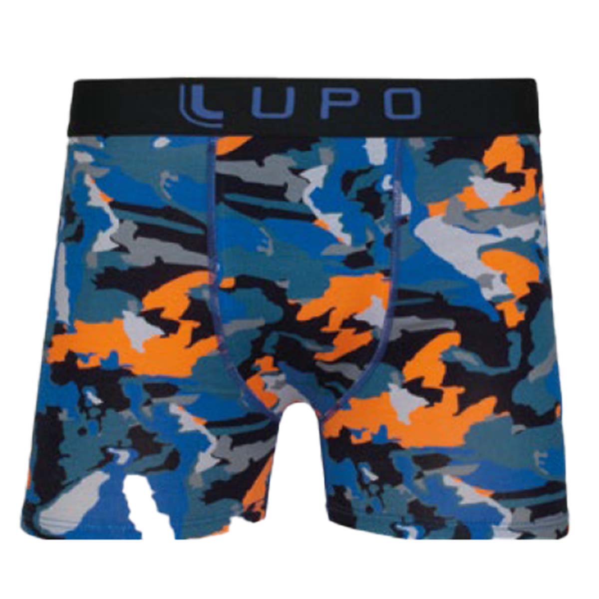 Cueca Boxer Estampada em Algodão Lupo
