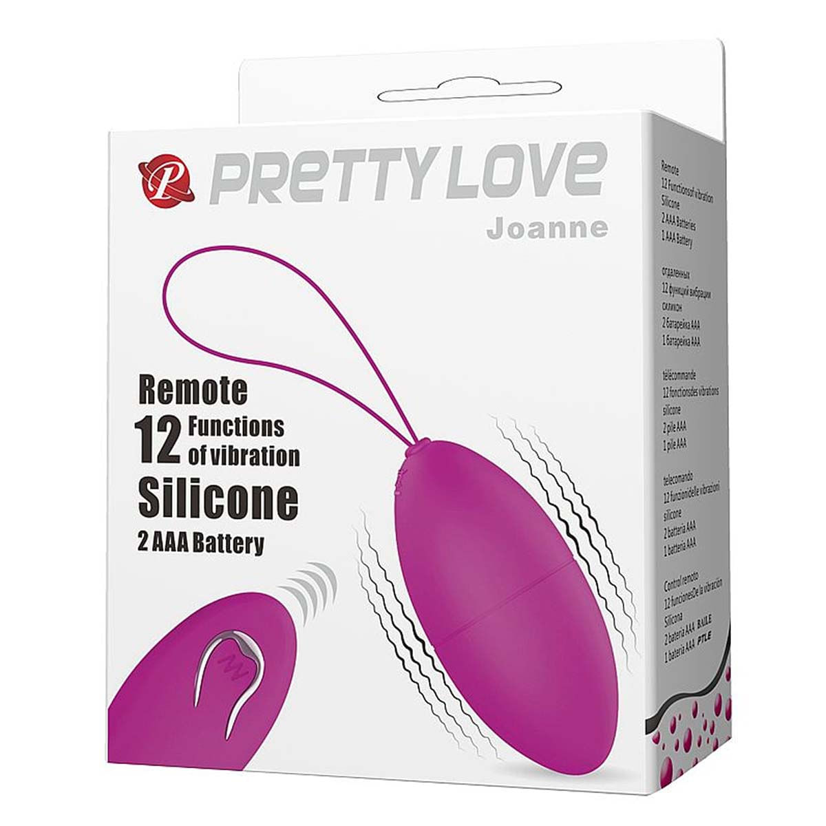 Pretty Love Bullet Joanne Vibrador com 12 Modos de Vibração Sexy Import