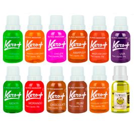 Kero + Gel Beijável para Massagem 30 g Pau Brasil