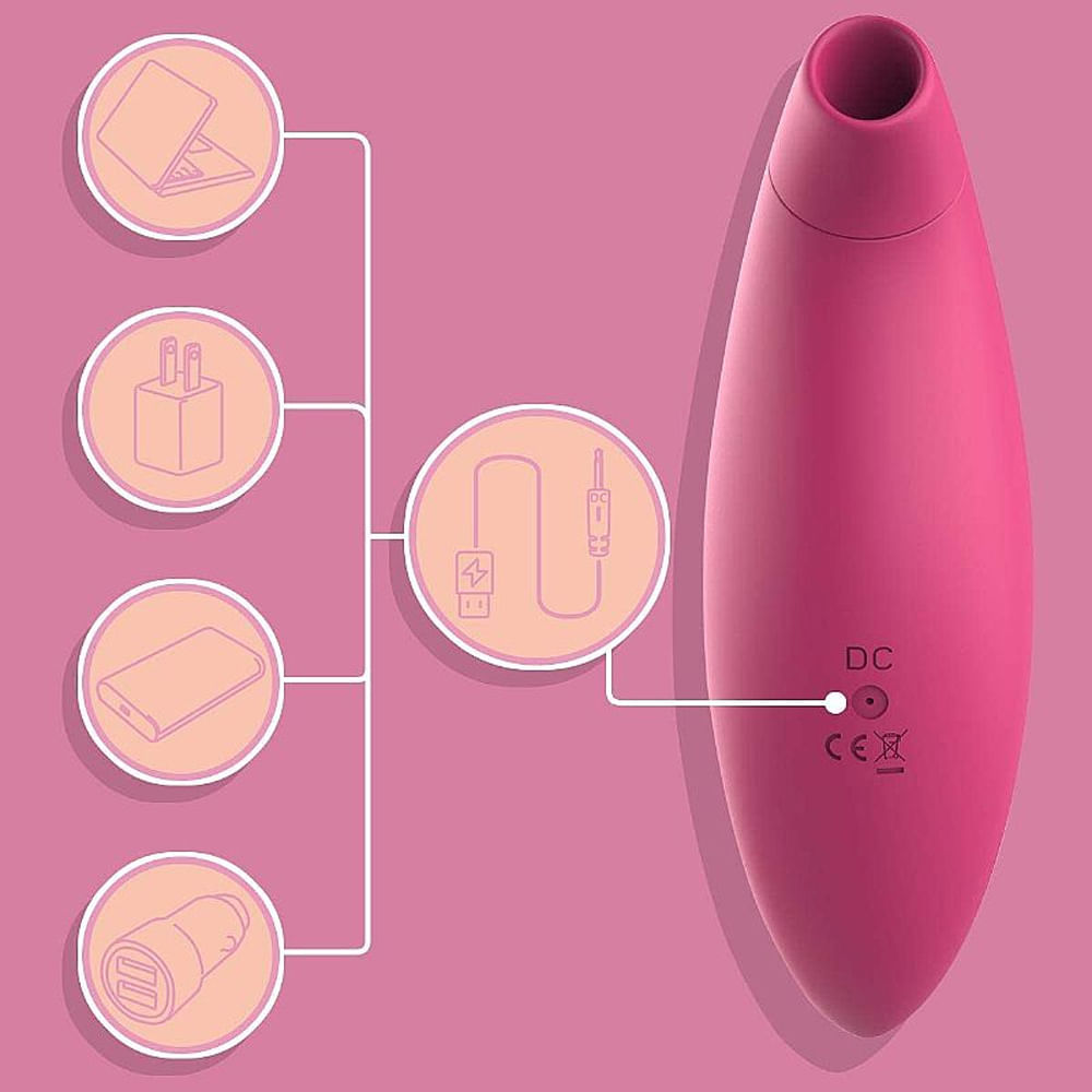 S-Hande Massageador de Clitoris com Pulsação com 9 Modos de Vibração e 7 de Pulsação Sexy Import