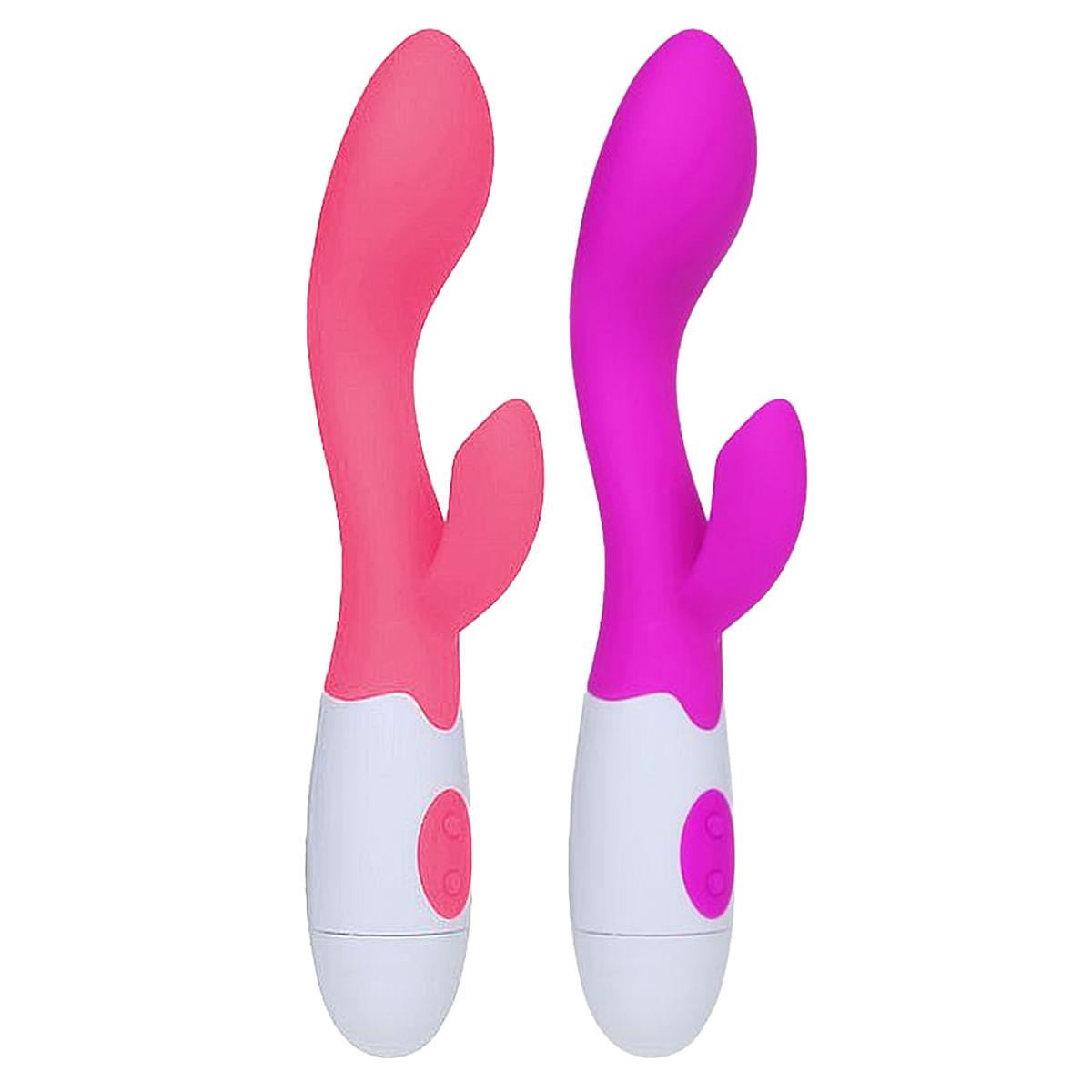 Brighty Vibrador com Estimulador Clitoriano 30 Vibrações Sexy Import
