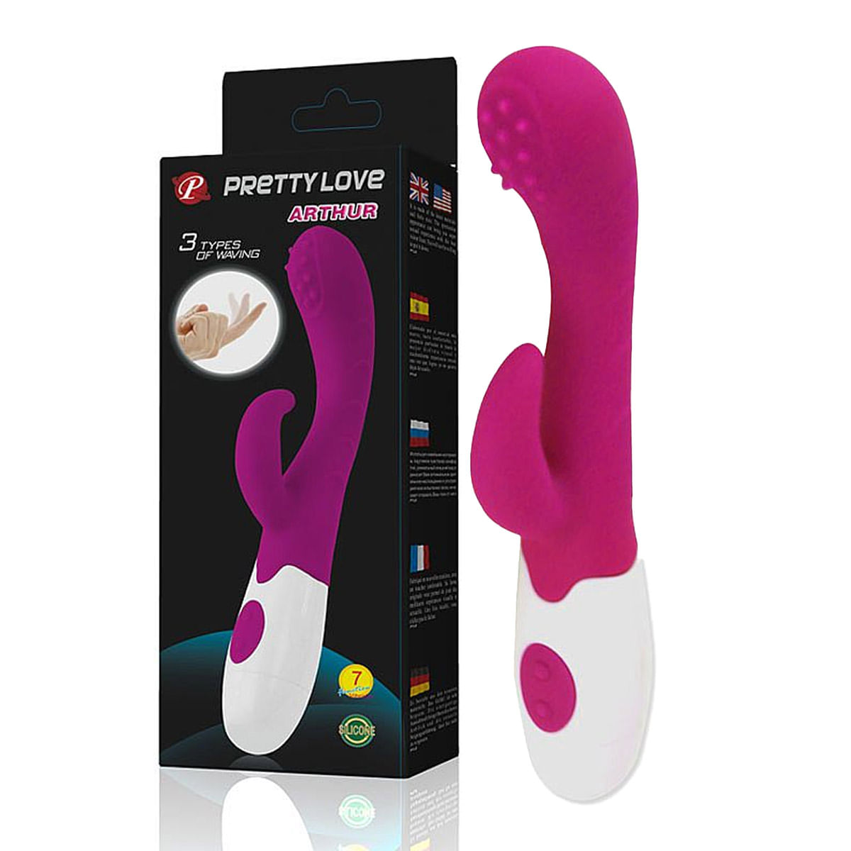Pretty Love Arthur Estimulador Ponto G e Clitoriano com Movimento Sexy Import Pretty Love Arthur Estimulador Ponto G e Clitoriano com Movimento Sexy Import