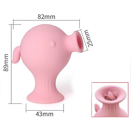 Mengma 2 Massageador de Clitóris com Pulsação e Língua Sexy Import