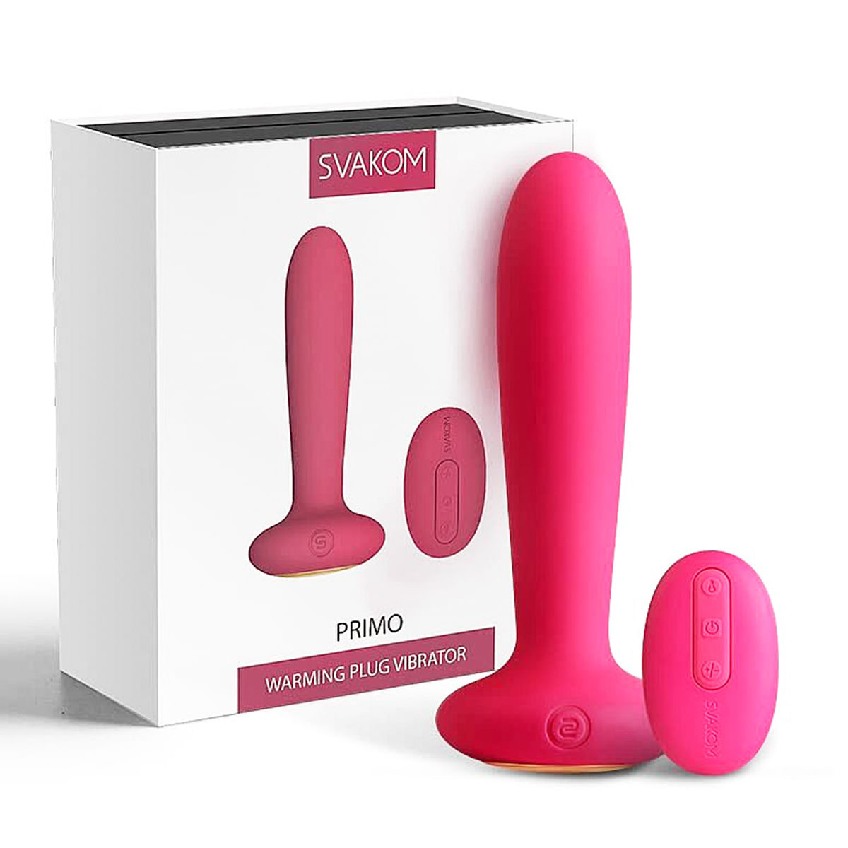 Primo Svakom Massageador de Próstata com Aquecimento Primo Svakom Massageador de Próstata com Aquecimento