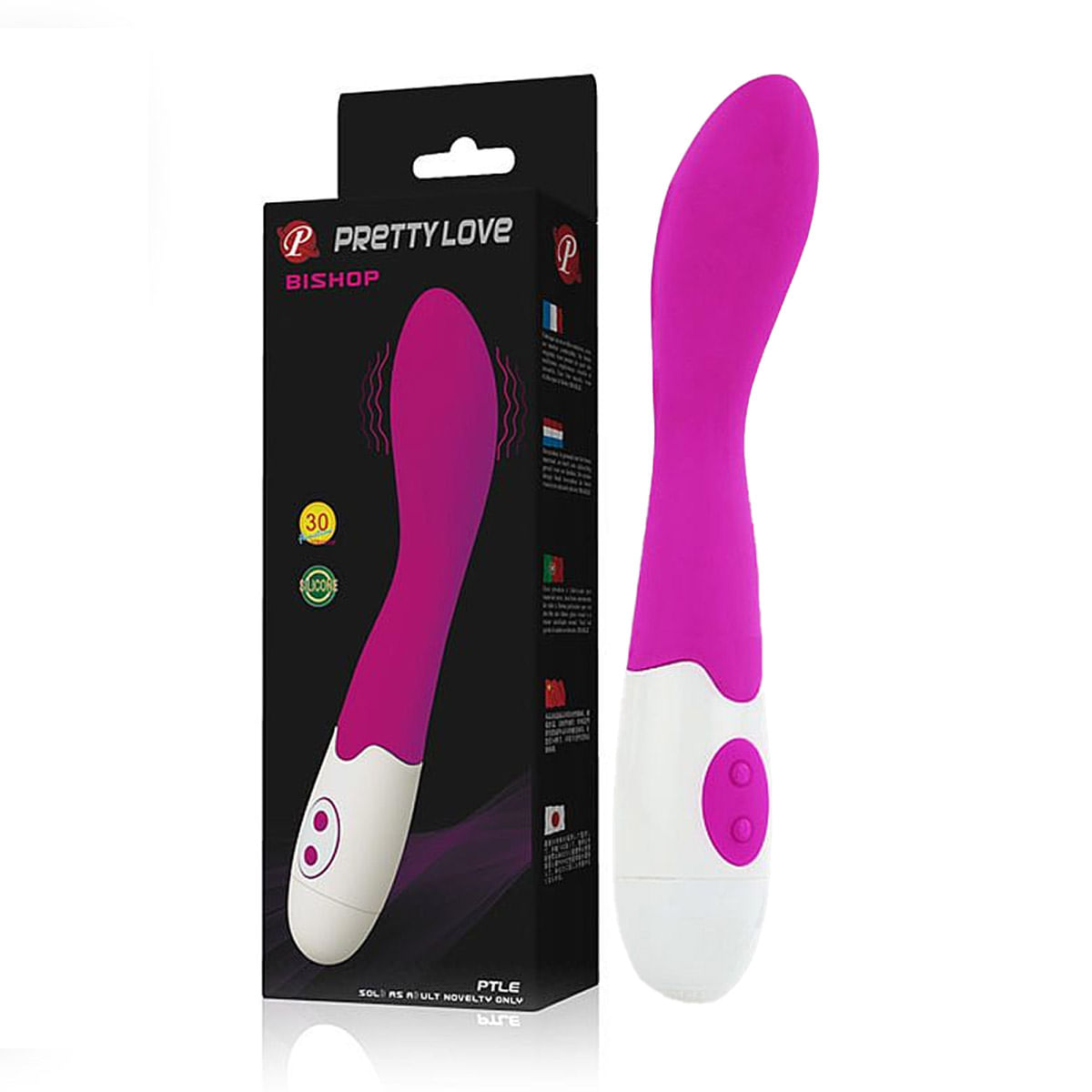 Bishop Vibrador com 30 Níveis de Vibração Sexy Import