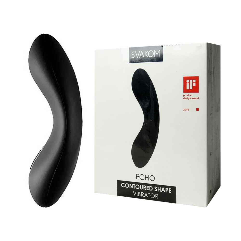 Svakom Echo Massageador com 5 Modos de Vibração e 5 Intensidades Sexy Import