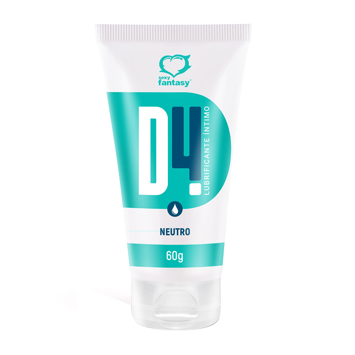 D4 Lubrificante Íntimo Neutro 60G Sexy Fantasy D4 Lubrificante Íntimo Neutro 60G Sexy Fantasy