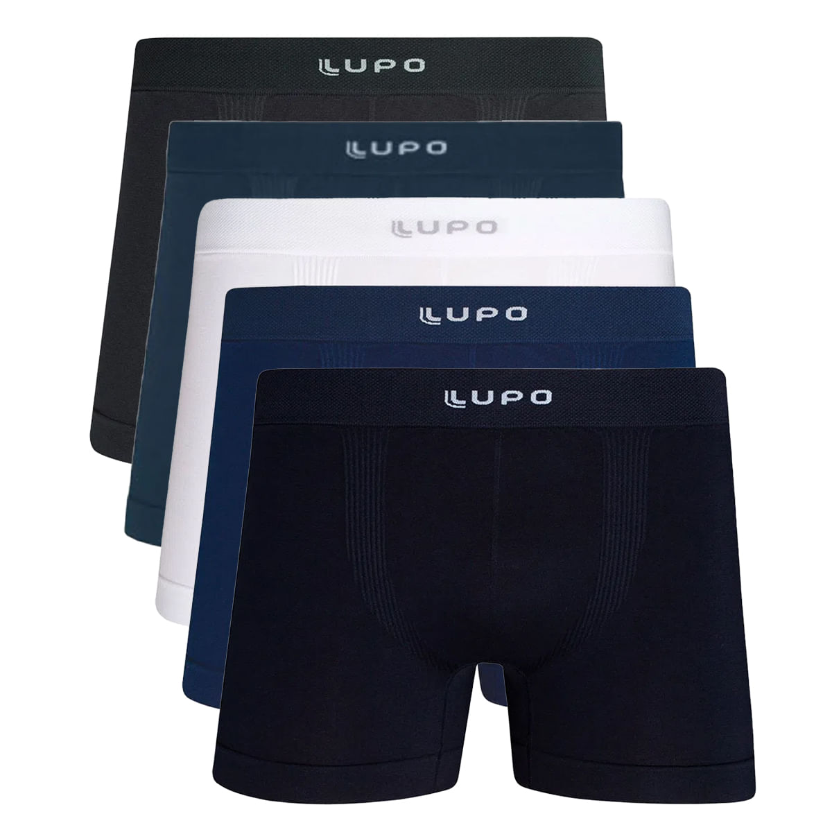 Cueca Boxer Micromodal Sem Costura Lupo