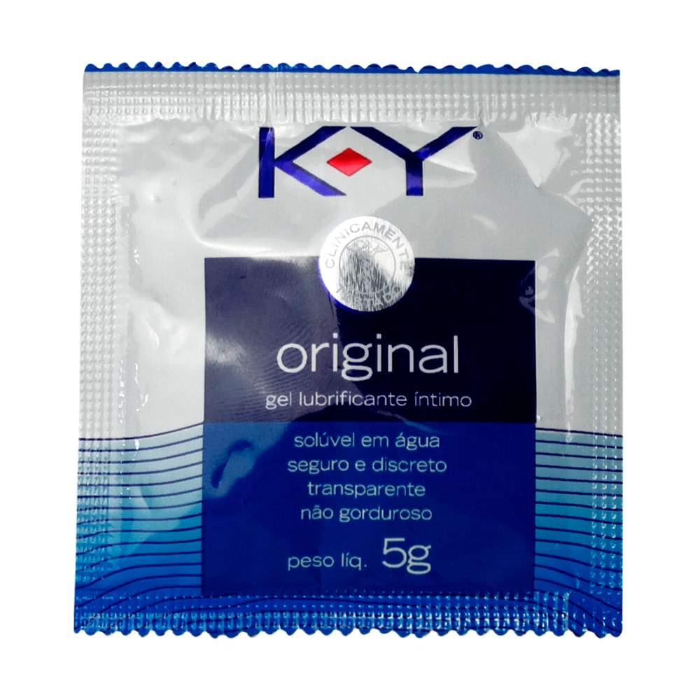 Sachê K-Y Original Lubrificante Íntimo a Base d’ Água 5g Sachê K-Y Original Lubrificante Íntimo a Base d’ Água 5g