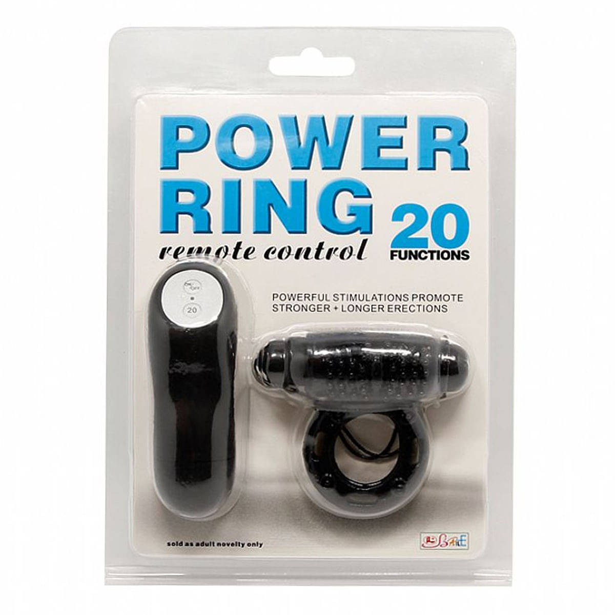 Power Ring Anel Peniano para Casal com 20 Modos de Vibração Sexy Import