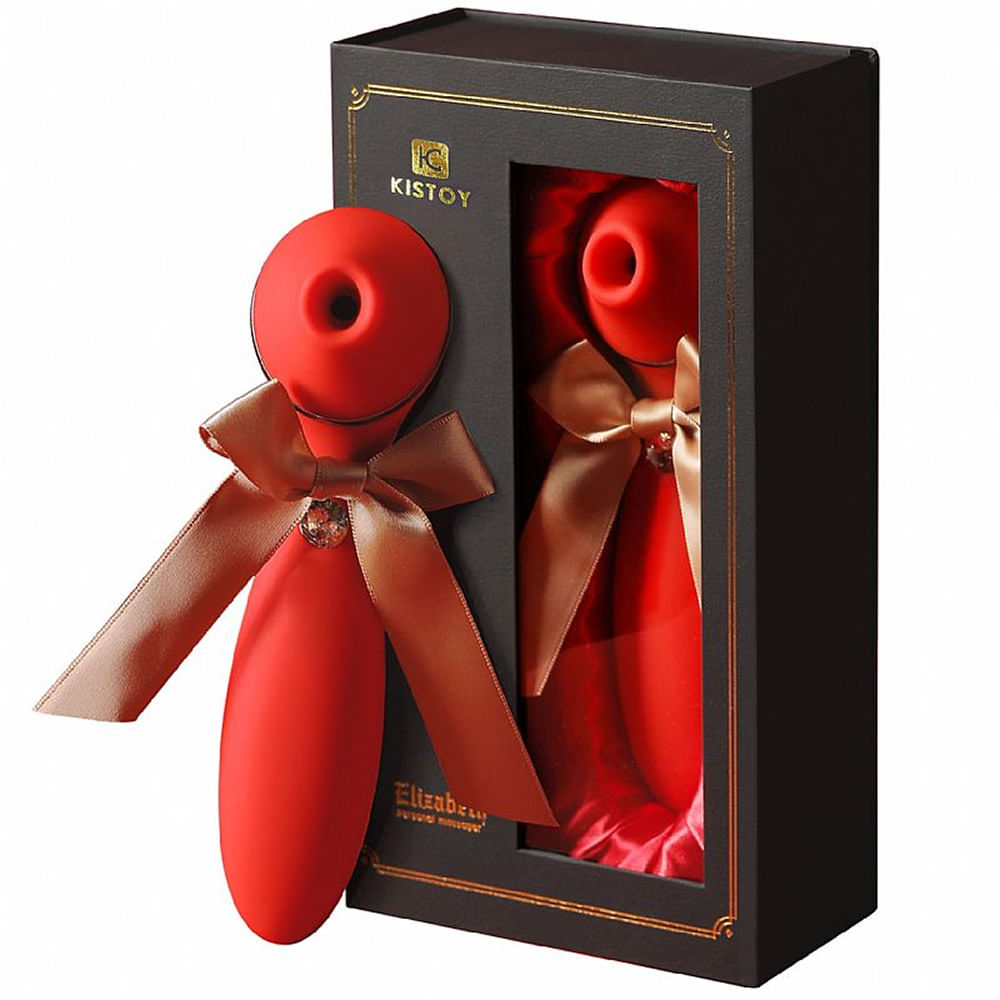 Kisstoy Elizabeth Estimulador de Clitóris com Pulsação e 10 Modos de Vibração Sexy Import Kisstoy Elizabeth Estimulador de Clitóris com Pulsação e 10 Modos de Vibração Sexy Import