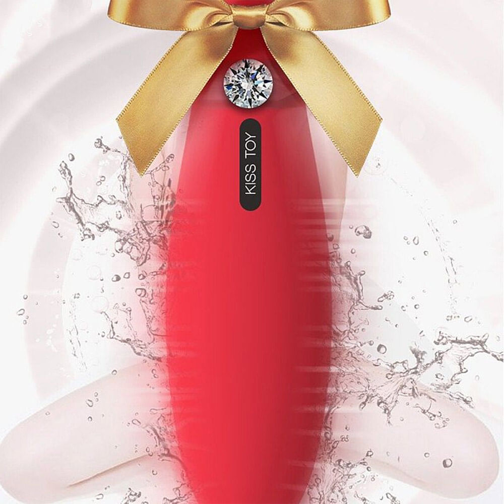 Kisstoy Elizabeth Estimulador de Clitóris com Pulsação e 10 Modos de Vibração Sexy Import