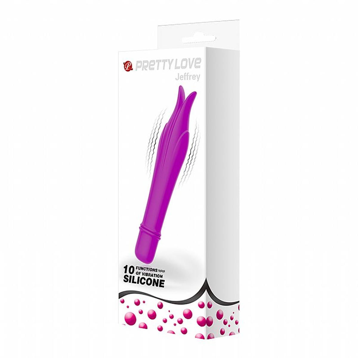 Pretty Love Edward Massageador com Ponta Dupla e 10 Funções de Vibração Sexy Import