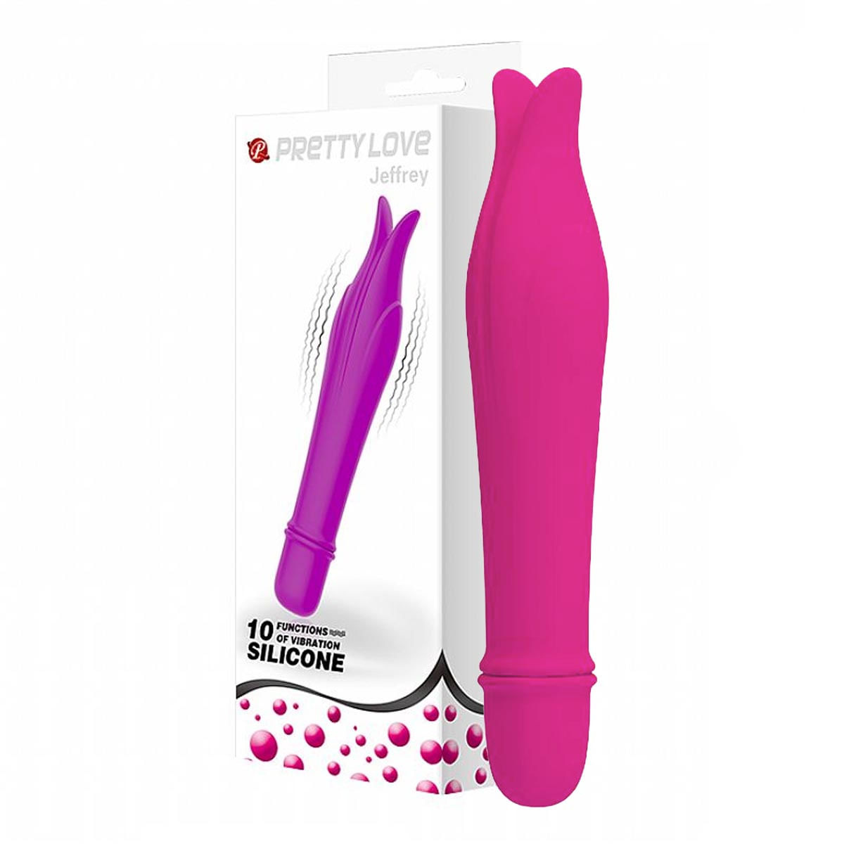 Pretty Love Edward Massageador com Ponta Dupla e 10 Funções de Vibração Sexy Import