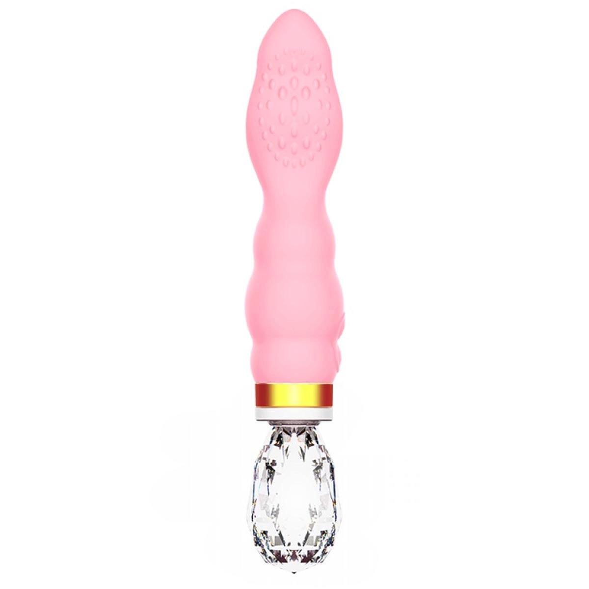 Vibrator Hantewei AV-03 Estimulador Clitoriano em Formato de Língua com Jóia Cristal Vip Mix Vibrator Hantewei AV-03 Estimulador Clitoriano em Formato de Língua com Jóia Cristal Vip Mix
