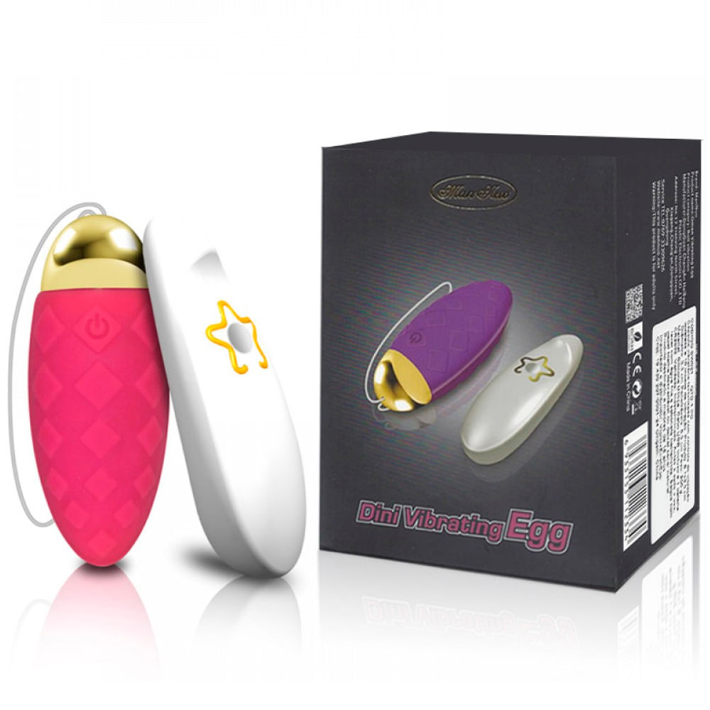 Cápsula Vibratória ManNuo Texturizada com Controle Wireless e 10 Modos de Vibração Miss Collection