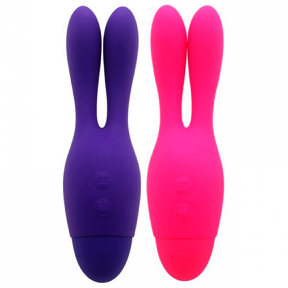 Vibrador Indulgence Dream Bunny Formato de Coelho com 10 Modos de Vibração Miss Collection